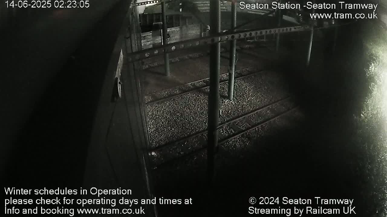 Seaton Station , Seaton Tramway Live Cam - Seaton, East Devon, Devon, South West, England, United Kingdom