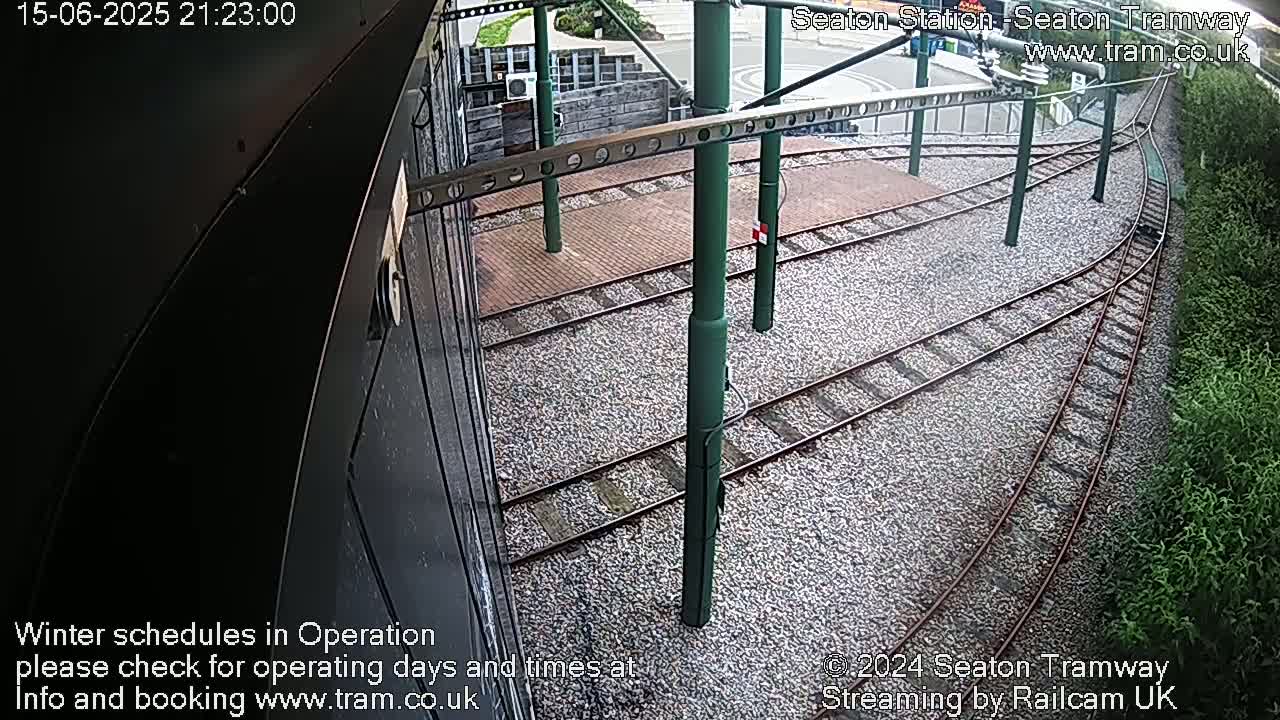 Seaton Station , Seaton Tramway Live Cam - Seaton, East Devon, Devon, South West, England, United Kingdom
