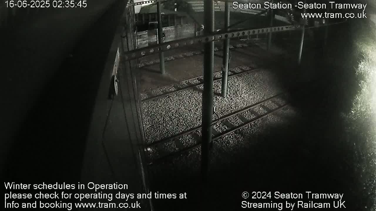 Seaton Station , Seaton Tramway Live Cam - Seaton, East Devon, Devon, South West, England, United Kingdom