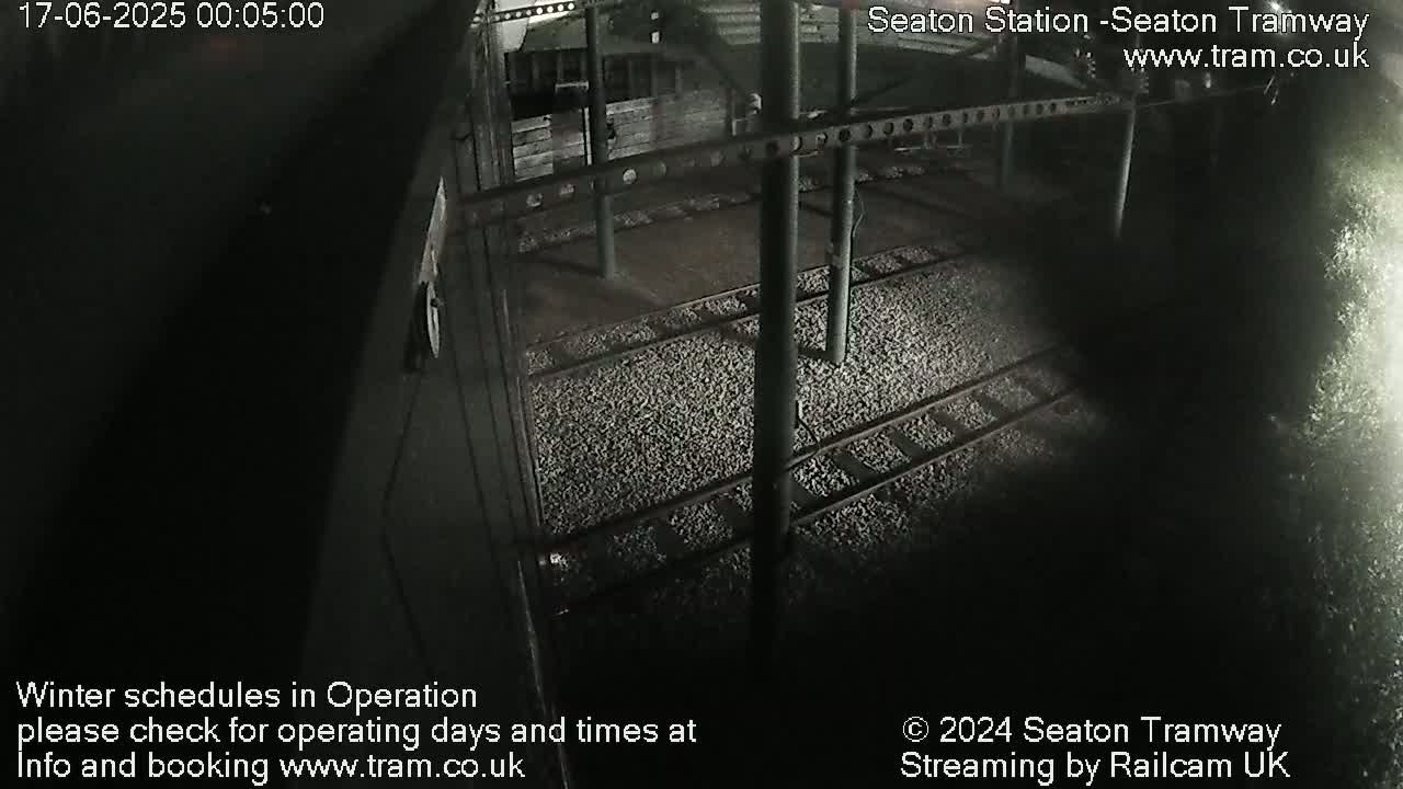 Seaton Station , Seaton Tramway Live Cam - Seaton, East Devon, Devon, South West, England, United Kingdom