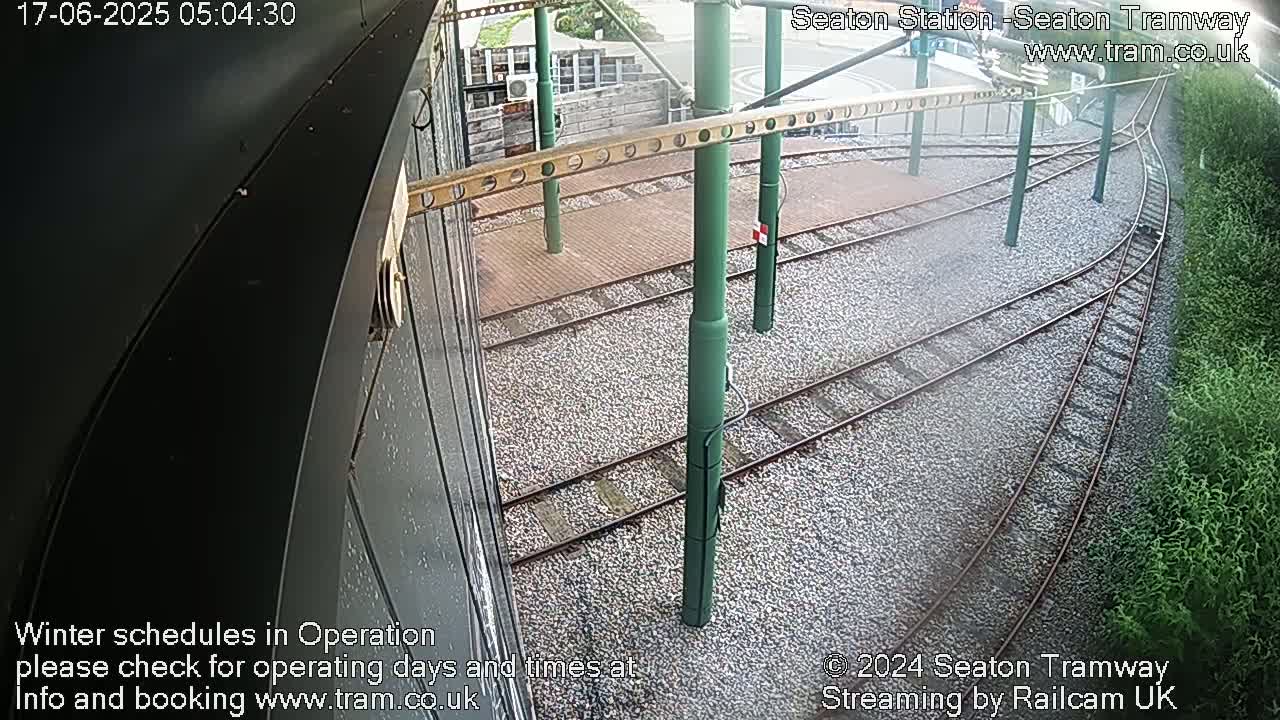 Seaton Station , Seaton Tramway Live Cam - Seaton, East Devon, Devon, South West, England, United Kingdom
