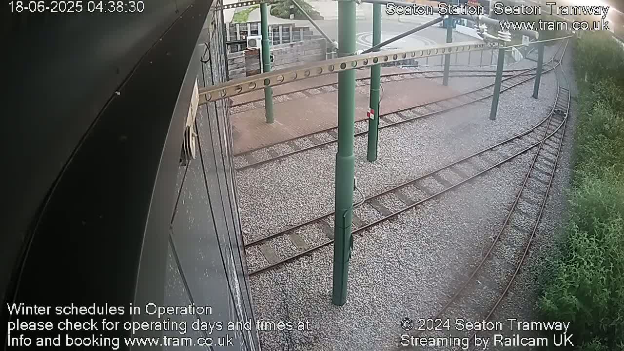Seaton Station , Seaton Tramway Live Cam - Seaton, East Devon, Devon, South West, England, United Kingdom