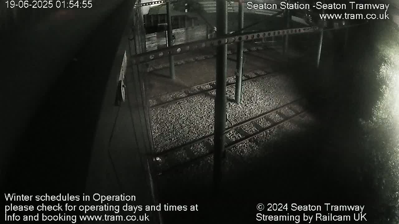 Seaton Station , Seaton Tramway Live Cam - Seaton, East Devon, Devon, South West, England, United Kingdom