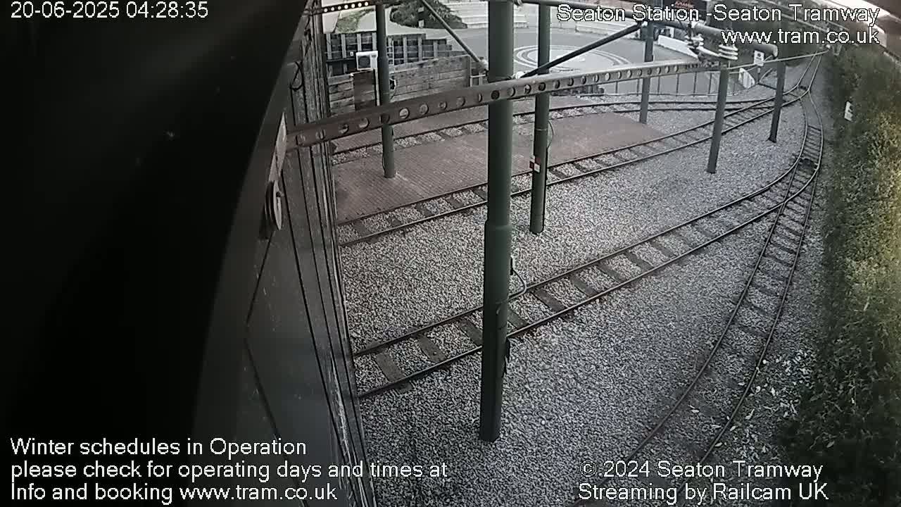 Seaton Station , Seaton Tramway Live Cam - Seaton, East Devon, Devon, South West, England, United Kingdom