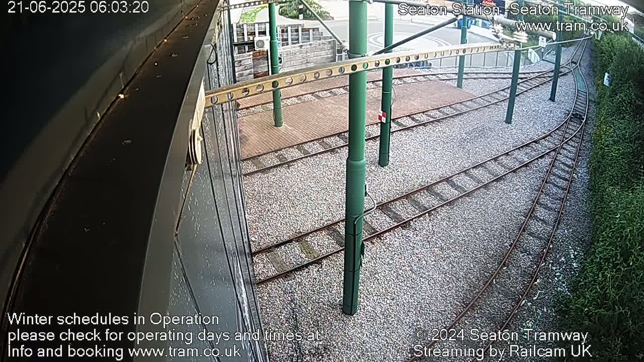 Seaton Station , Seaton Tramway Live Cam - Seaton, East Devon, Devon, South West, England, United Kingdom