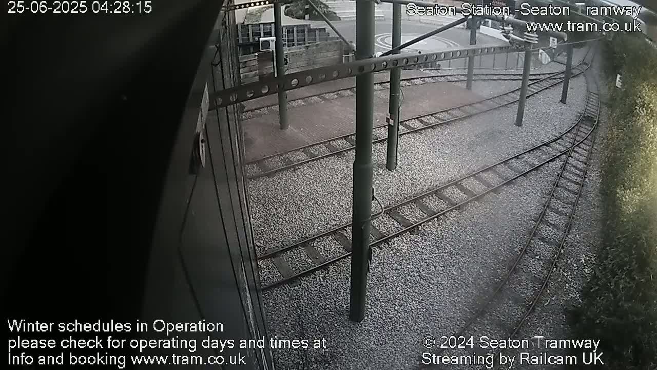 Seaton Station , Seaton Tramway Live Cam - Seaton, East Devon, Devon, South West, England, United Kingdom