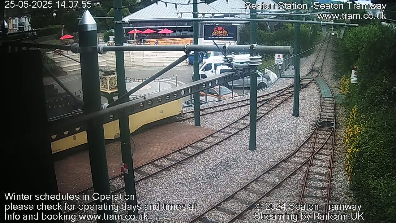 Seaton Station , Seaton Tramway Live Cam - Seaton, East Devon, Devon, South West, England, United Kingdom