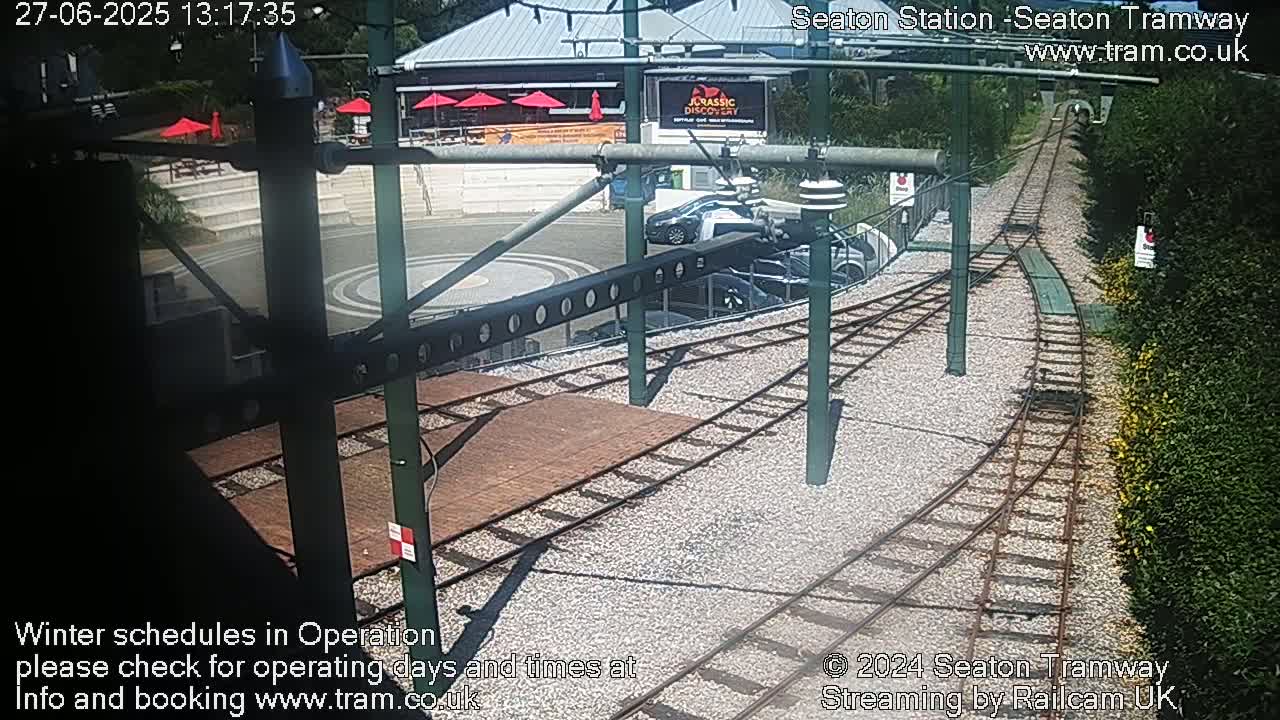 Seaton Station , Seaton Tramway Live Cam - Seaton, East Devon, Devon, South West, England, United Kingdom