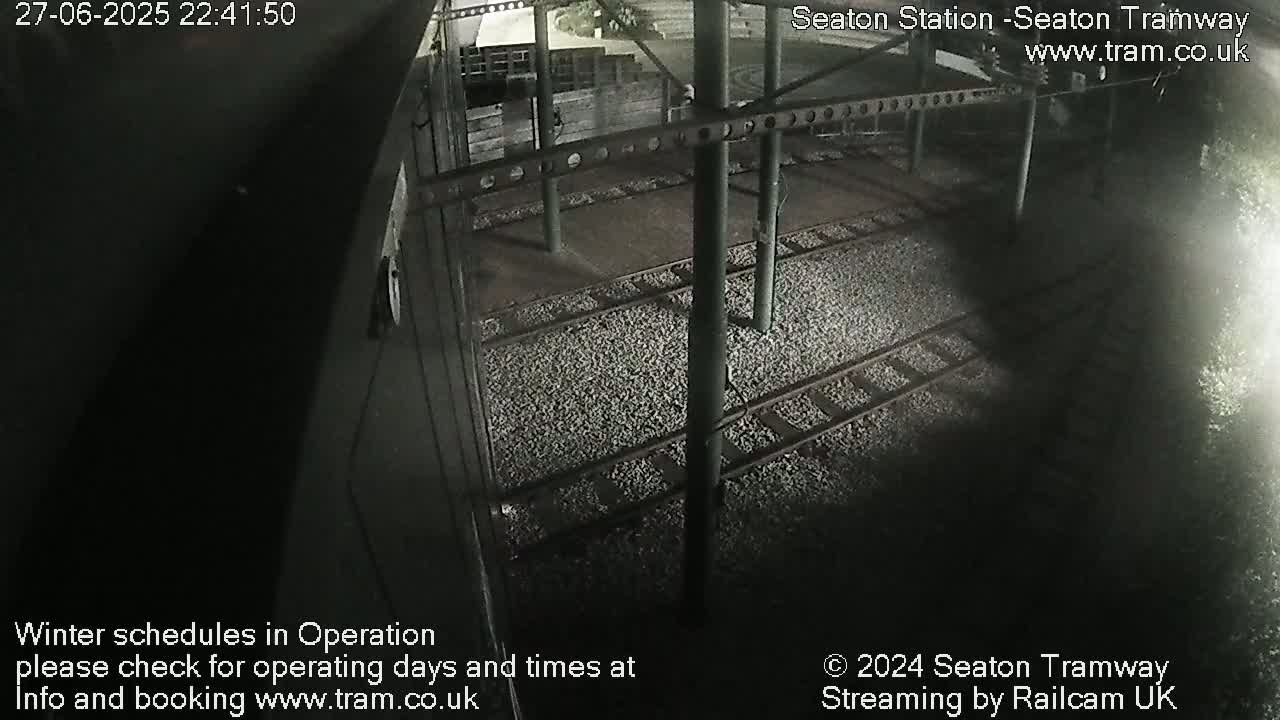 Seaton Station , Seaton Tramway Live Cam - Seaton, East Devon, Devon, South West, England, United Kingdom