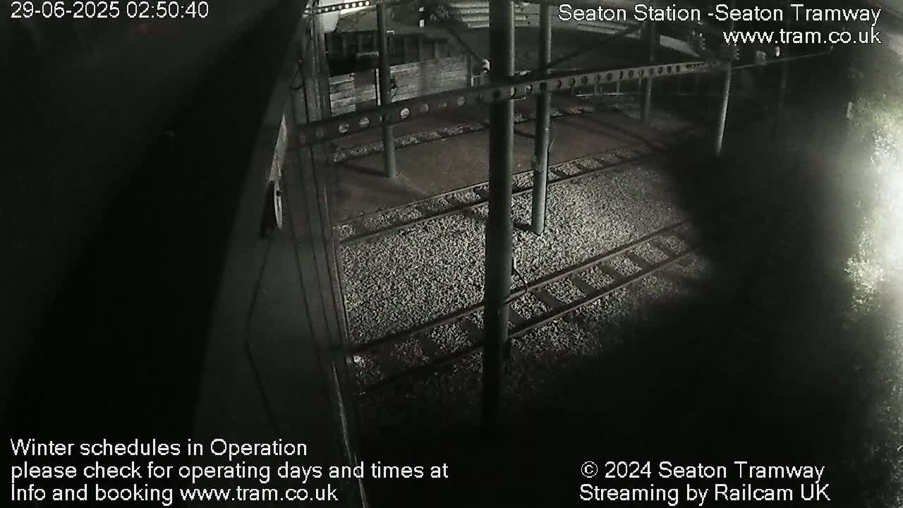 Seaton Station , Seaton Tramway Live Cam - Seaton, East Devon, Devon, South West, England, United Kingdom