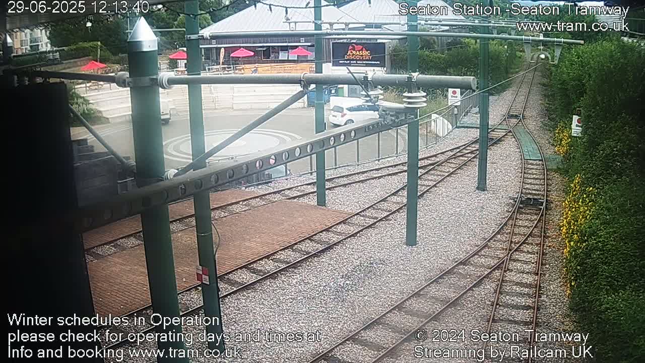 Seaton Station , Seaton Tramway Live Cam - Seaton, East Devon, Devon, South West, England, United Kingdom