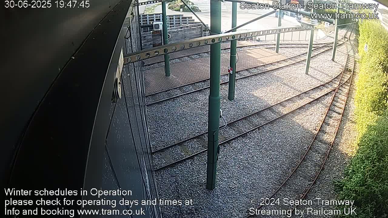 Seaton Station , Seaton Tramway Live Cam - Seaton, East Devon, Devon, South West, England, United Kingdom
