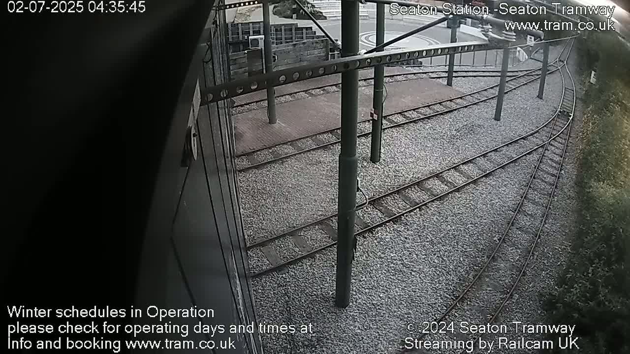 Seaton Station , Seaton Tramway Live Cam - Seaton, East Devon, Devon, South West, England, United Kingdom