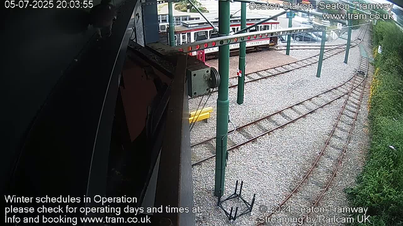 Seaton Station , Seaton Tramway Live Cam - Seaton, East Devon, Devon, South West, England, United Kingdom