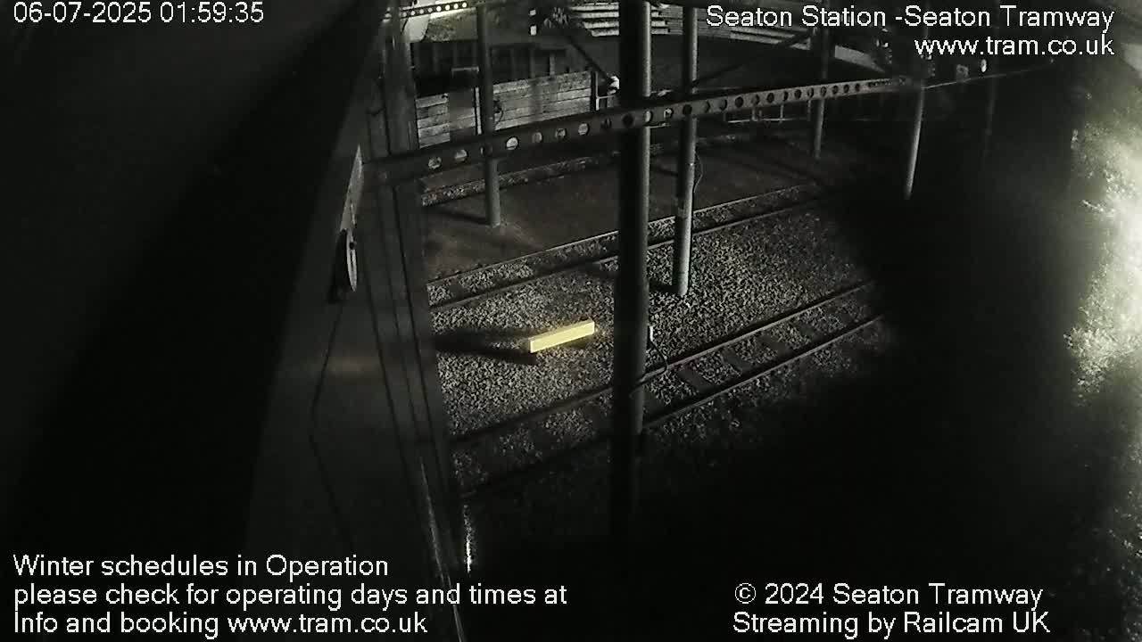 Seaton Station , Seaton Tramway Live Cam - Seaton, East Devon, Devon, South West, England, United Kingdom