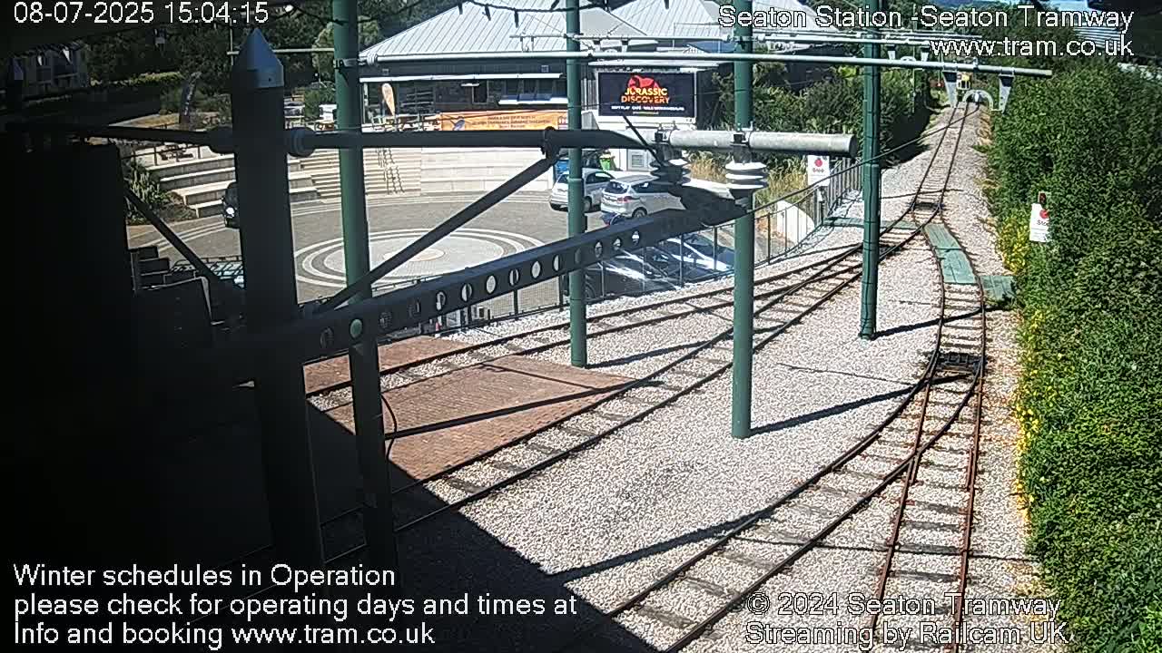 Seaton Station , Seaton Tramway Live Cam - Seaton, East Devon, Devon, South West, England, United Kingdom