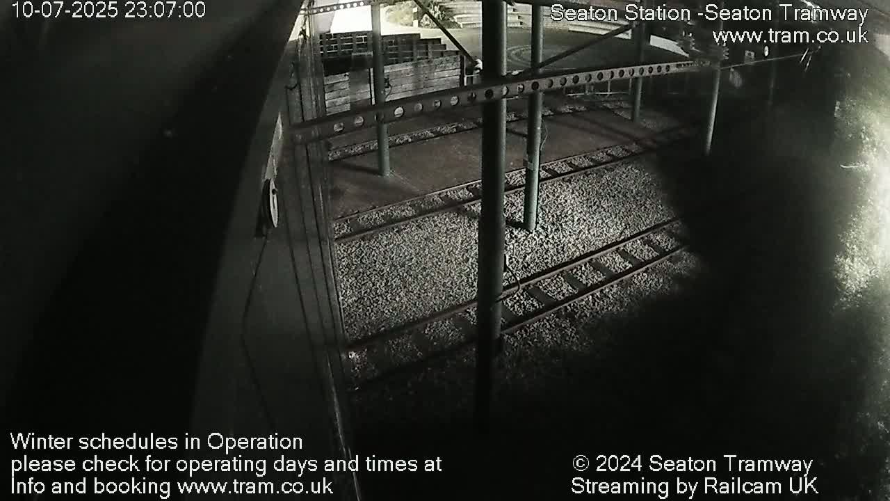 Seaton Station , Seaton Tramway Live Cam - Seaton, East Devon, Devon, South West, England, United Kingdom