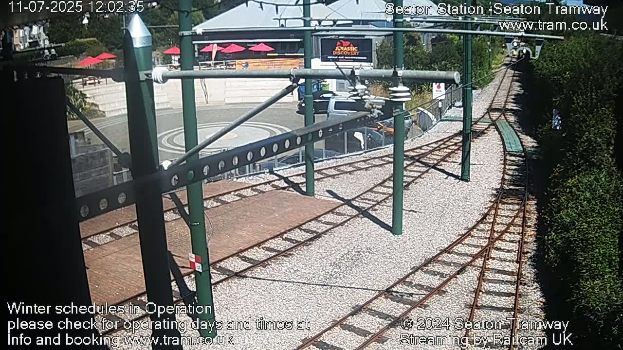 Seaton Station , Seaton Tramway Live Cam - Seaton, East Devon, Devon, South West, England, United Kingdom