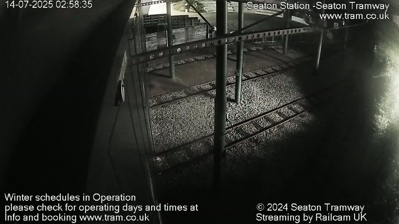 Seaton Station , Seaton Tramway Live Cam - Seaton, East Devon, Devon, South West, England, United Kingdom