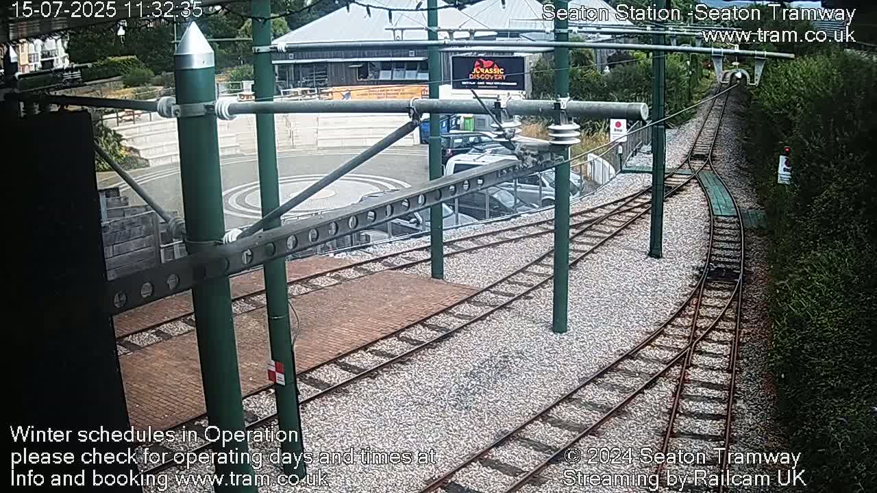 Seaton Station , Seaton Tramway Live Cam - Seaton, East Devon, Devon, South West, England, United Kingdom