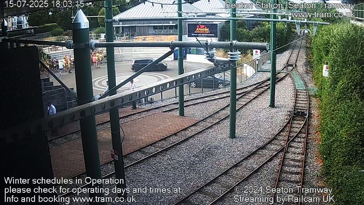 Seaton Station , Seaton Tramway Live Cam - Seaton, East Devon, Devon, South West, England, United Kingdom