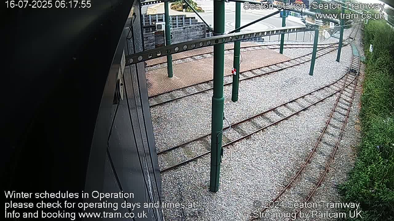 Seaton Station , Seaton Tramway Live Cam - Seaton, East Devon, Devon, South West, England, United Kingdom
