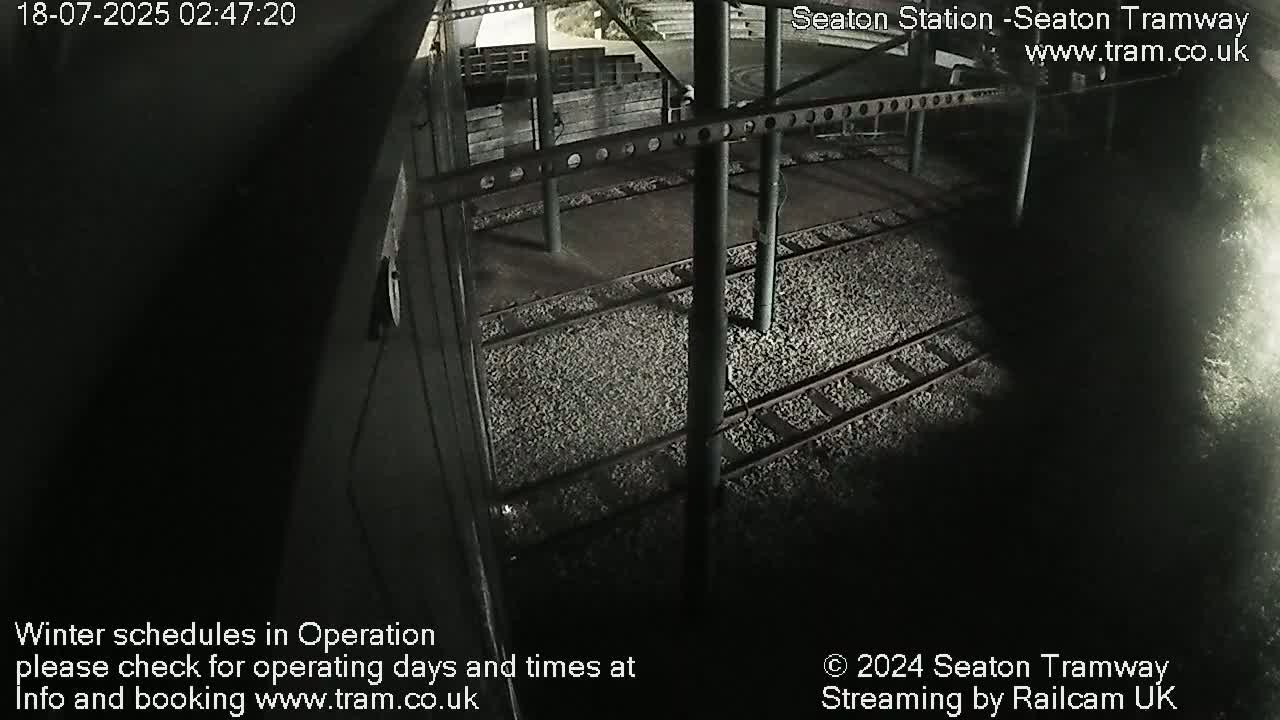 Seaton Station , Seaton Tramway Live Cam - Seaton, East Devon, Devon, South West, England, United Kingdom
