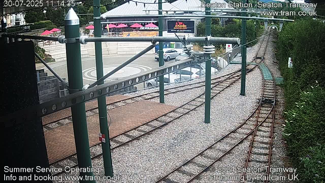 Seaton Station , Seaton Tramway Live Cam - Seaton, East Devon, Devon, South West, England, United Kingdom