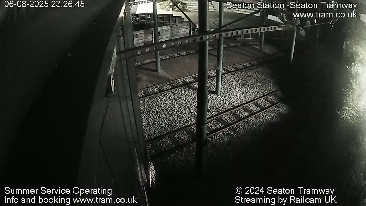 Seaton Station , Seaton Tramway Live Cam - Seaton, East Devon, Devon, South West, England, United Kingdom