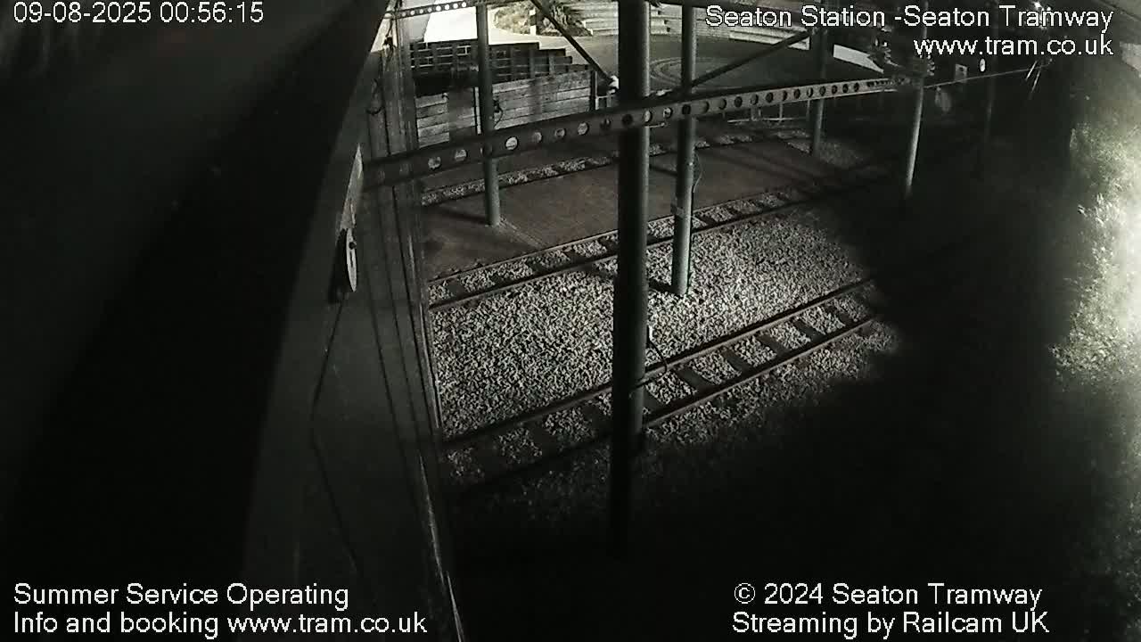 Seaton Station , Seaton Tramway Live Cam - Seaton, East Devon, Devon, South West, England, United Kingdom
