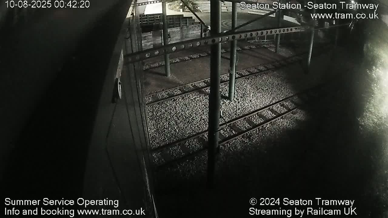 Seaton Station , Seaton Tramway Live Cam - Seaton, East Devon, Devon, South West, England, United Kingdom