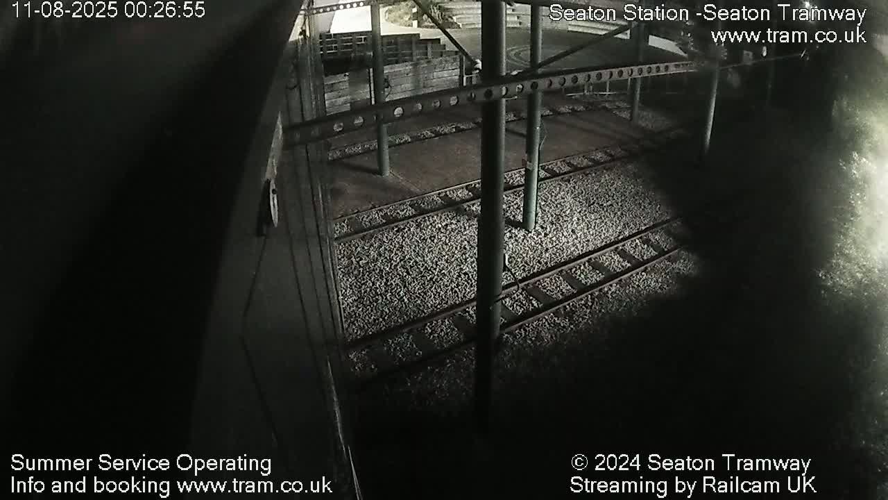 Seaton Station , Seaton Tramway Live Cam - Seaton, East Devon, Devon, South West, England, United Kingdom