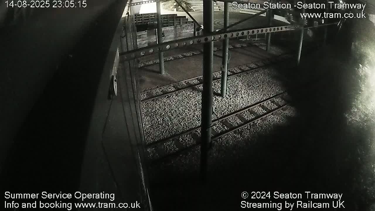 Seaton Station , Seaton Tramway Live Cam - Seaton, East Devon, Devon, South West, England, United Kingdom