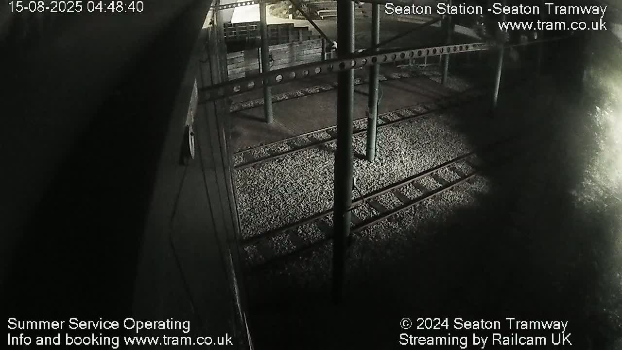 Seaton Station , Seaton Tramway Live Cam - Seaton, East Devon, Devon, South West, England, United Kingdom