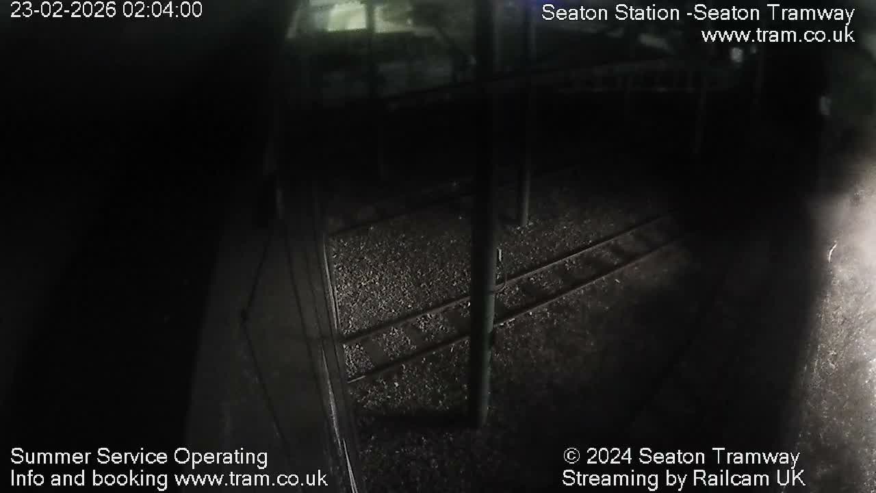 Seaton Station , Seaton Tramway Live Cam - Seaton, East Devon, Devon, South West, England, United Kingdom