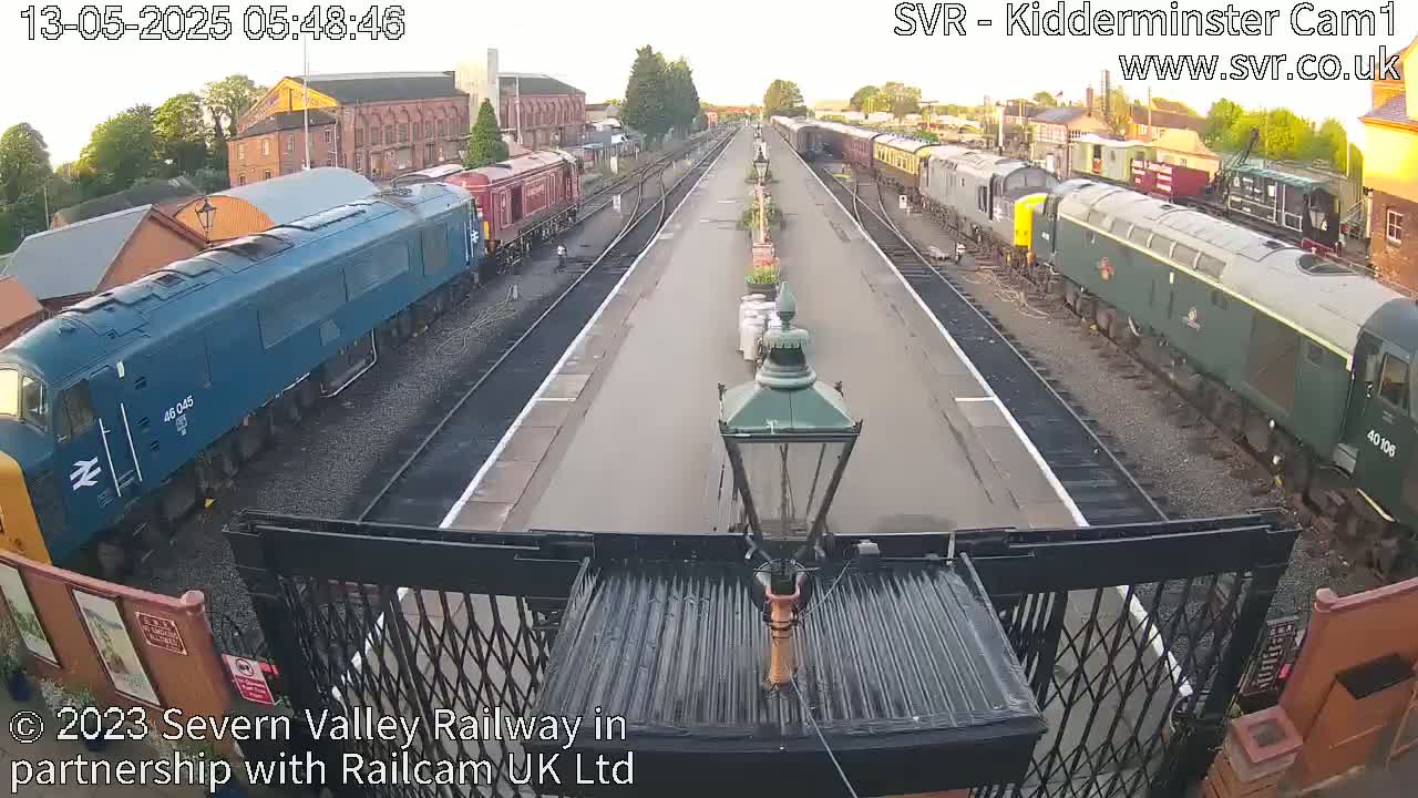 Inside Kidderminster Station, Severn Valley Railway Live Cam - Kidderminster, Wyre Forest, Worcestershire, West Midlands, England, United Kingdom