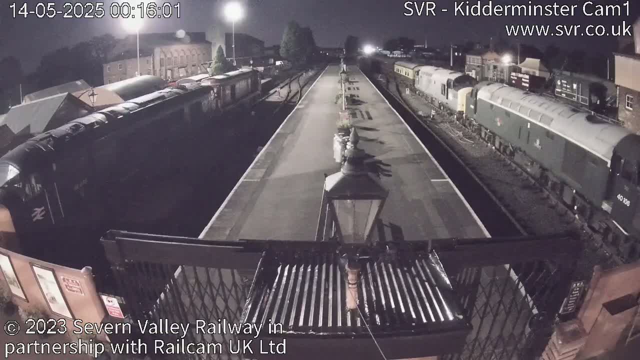 Inside Kidderminster Station, Severn Valley Railway Live Cam - Kidderminster, Wyre Forest, Worcestershire, West Midlands, England, United Kingdom