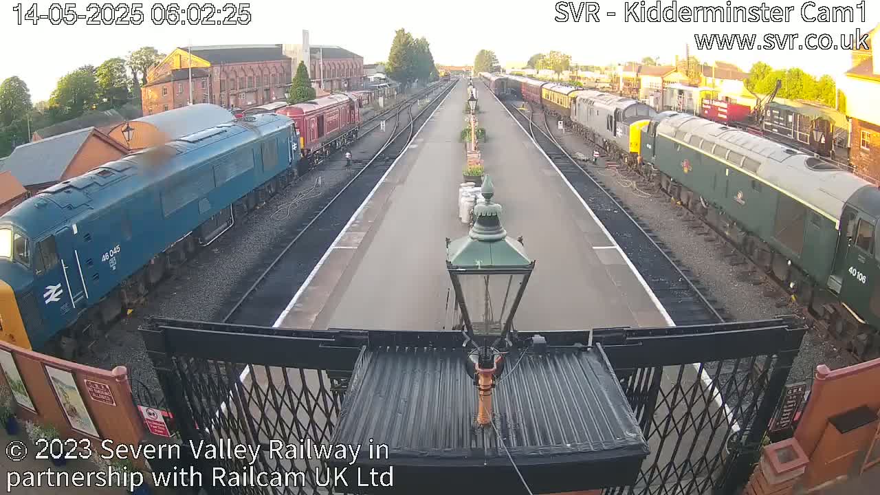 Inside Kidderminster Station, Severn Valley Railway Live Cam - Kidderminster, Wyre Forest, Worcestershire, West Midlands, England, United Kingdom