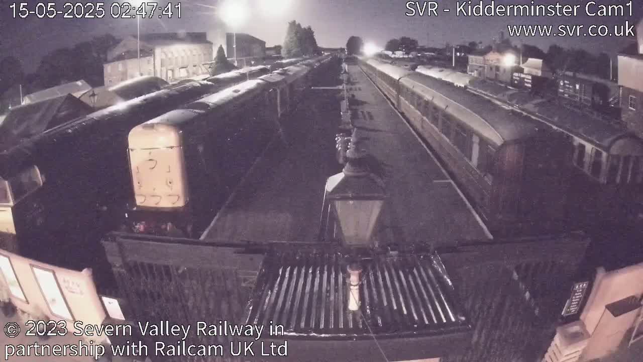 Inside Kidderminster Station, Severn Valley Railway Live Cam - Kidderminster, Wyre Forest, Worcestershire, West Midlands, England, United Kingdom