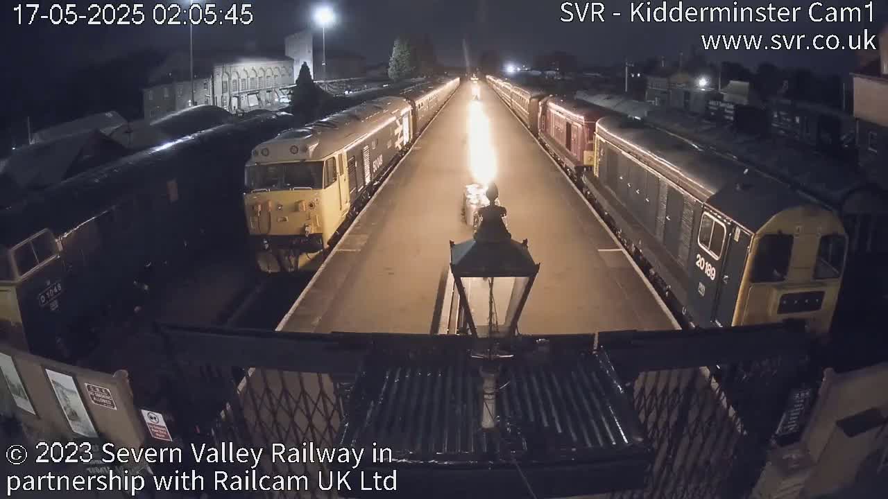 Inside Kidderminster Station, Severn Valley Railway Live Cam - Kidderminster, Wyre Forest, Worcestershire, West Midlands, England, United Kingdom