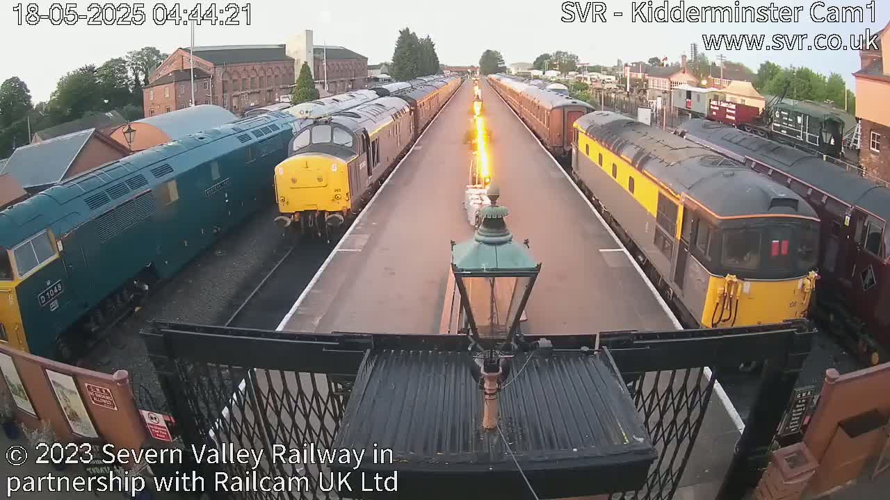 Inside Kidderminster Station, Severn Valley Railway Live Cam - Kidderminster, Wyre Forest, Worcestershire, West Midlands, England, United Kingdom