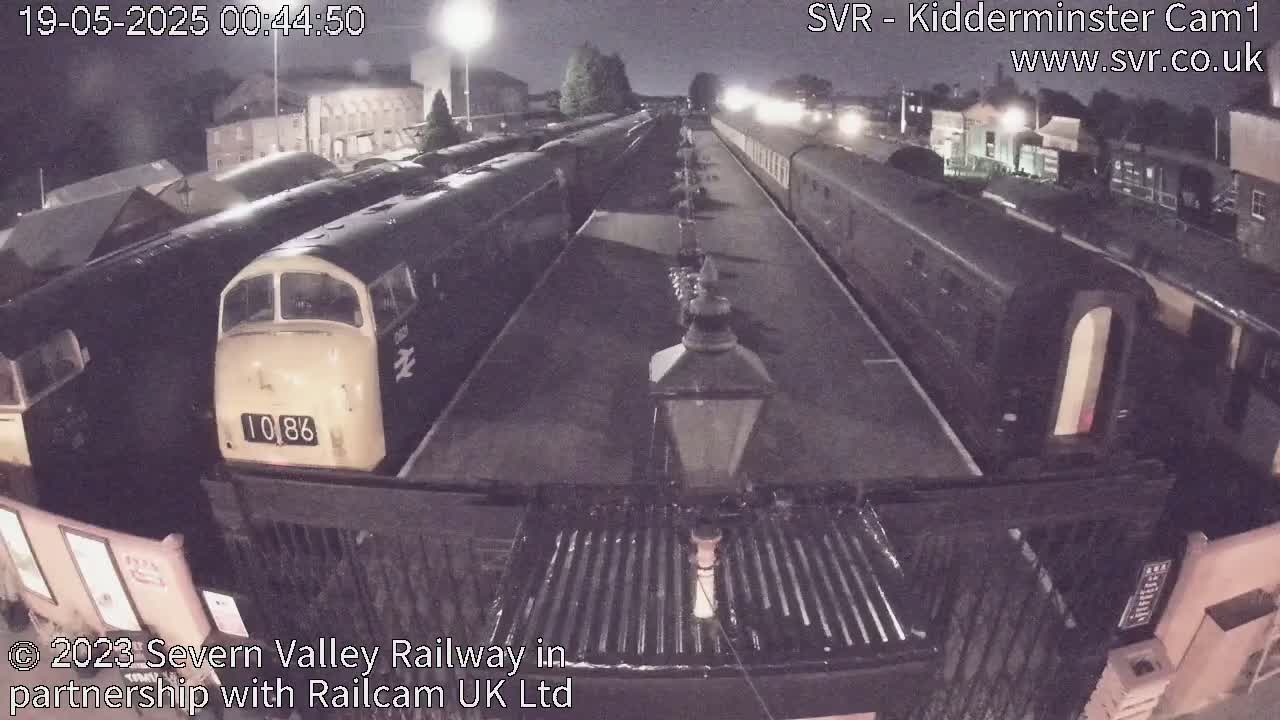 Inside Kidderminster Station, Severn Valley Railway Live Cam - Kidderminster, Wyre Forest, Worcestershire, West Midlands, England, United Kingdom