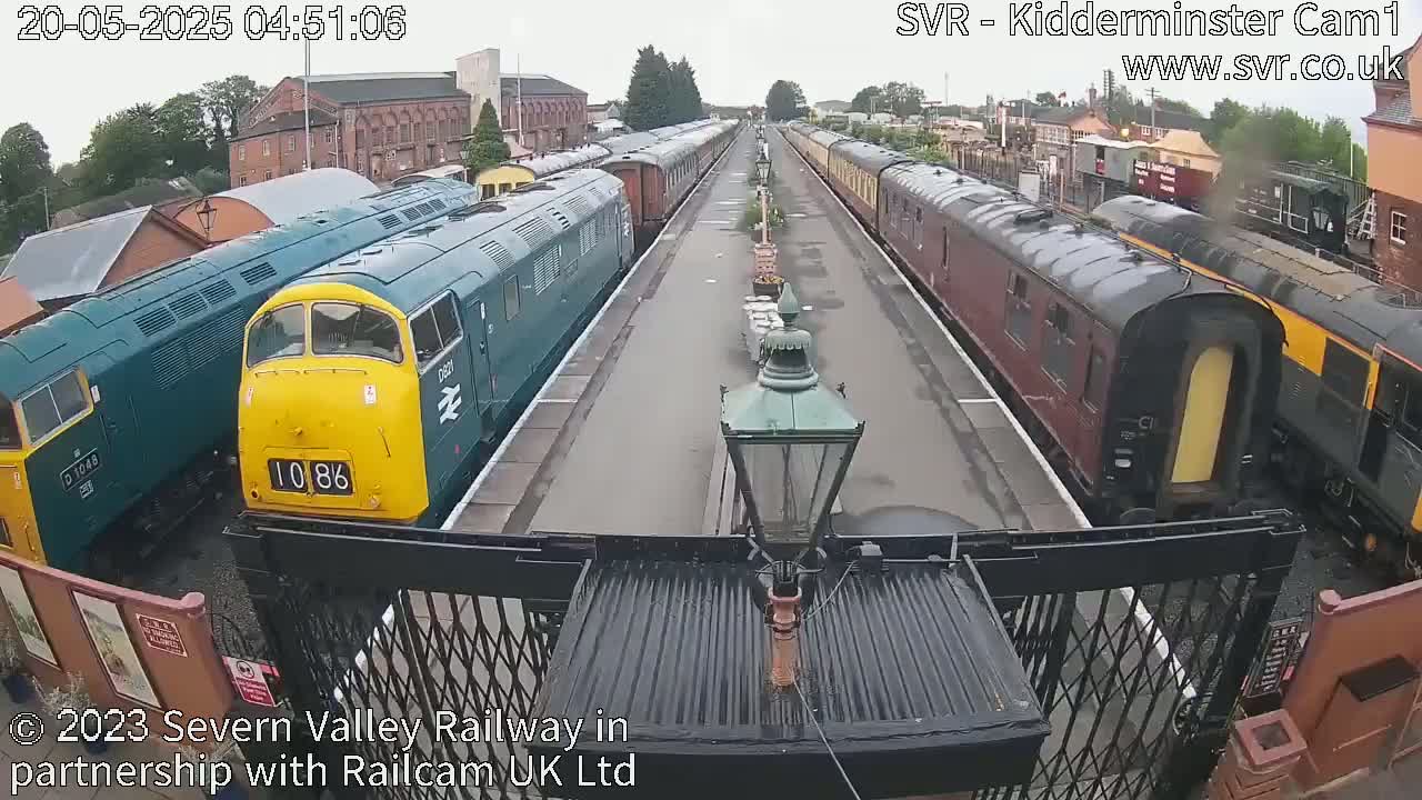 Inside Kidderminster Station, Severn Valley Railway Live Cam - Kidderminster, Wyre Forest, Worcestershire, West Midlands, England, United Kingdom