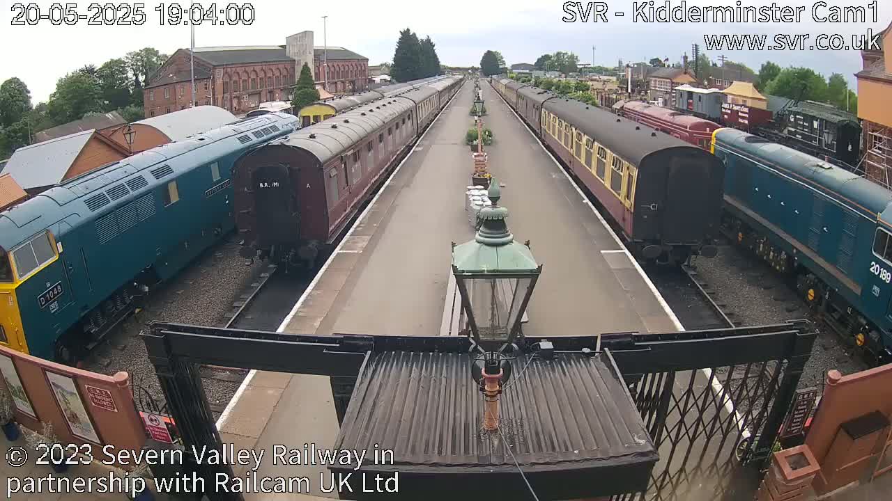 Inside Kidderminster Station, Severn Valley Railway Live Cam - Kidderminster, Wyre Forest, Worcestershire, West Midlands, England, United Kingdom