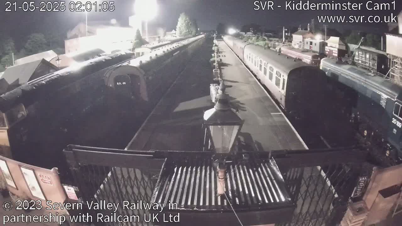 Inside Kidderminster Station, Severn Valley Railway Live Cam - Kidderminster, Wyre Forest, Worcestershire, West Midlands, England, United Kingdom