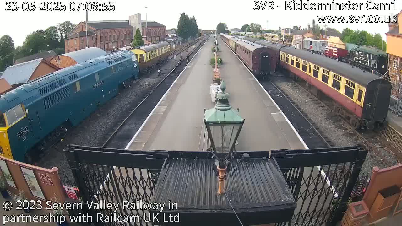 Inside Kidderminster Station, Severn Valley Railway Live Cam - Kidderminster, Wyre Forest, Worcestershire, West Midlands, England, United Kingdom