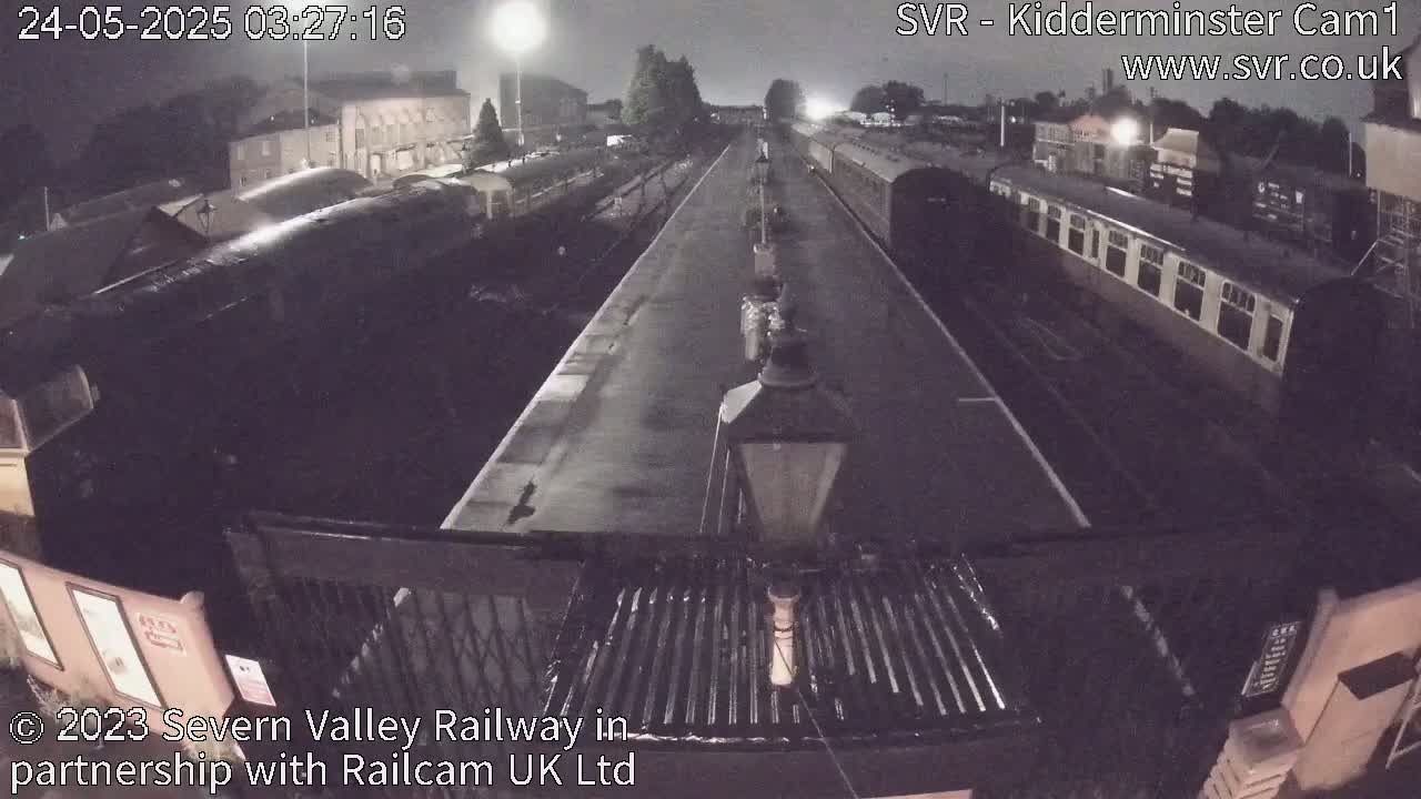 Inside Kidderminster Station, Severn Valley Railway Live Cam - Kidderminster, Wyre Forest, Worcestershire, West Midlands, England, United Kingdom