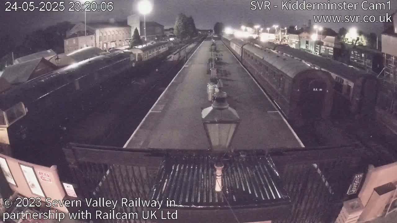 Inside Kidderminster Station, Severn Valley Railway Live Cam - Kidderminster, Wyre Forest, Worcestershire, West Midlands, England, United Kingdom