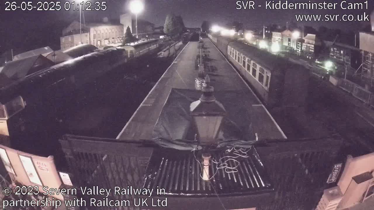 Inside Kidderminster Station, Severn Valley Railway Live Cam - Kidderminster, Wyre Forest, Worcestershire, West Midlands, England, United Kingdom