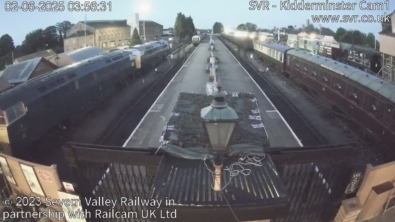 Inside Kidderminster Station, Severn Valley Railway Live Cam - Kidderminster, Wyre Forest, Worcestershire, West Midlands, England, United Kingdom